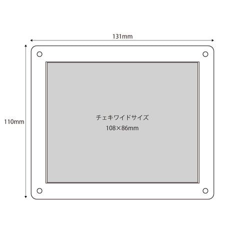 スキニースライド チェキフレーム アンティークレリーフ
