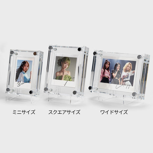 クリスタルBlock チェキフレーム