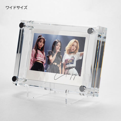 クリスタルBlock チェキフレーム