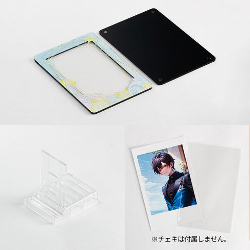 スキニースライド チェキフレーム シェルビーチ