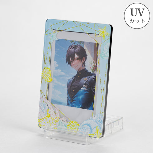 スキニースライド チェキフレーム シェルビーチ