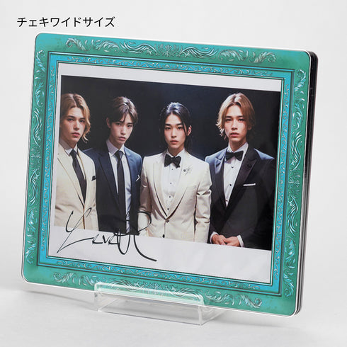 スキニースライド チェキフレーム アンティークレリーフ