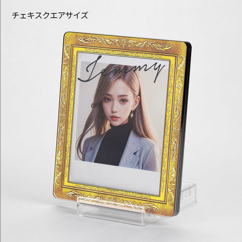 スキニースライド チェキフレーム アンティークレリーフ