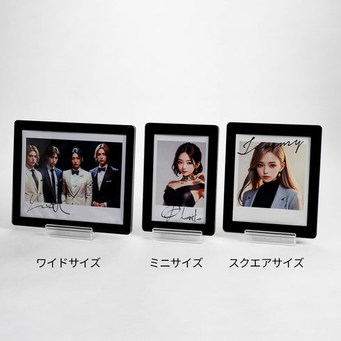 スキニースライド チェキフレーム ギャラクシー