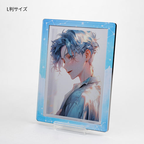 スキニースライド フォトフレーム ギャラクシー