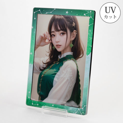 スキニースライド ポストカードフレーム ギャラクシー