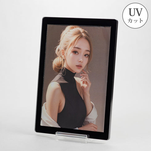 スキニースライド ポストカードフレーム ワンカラー